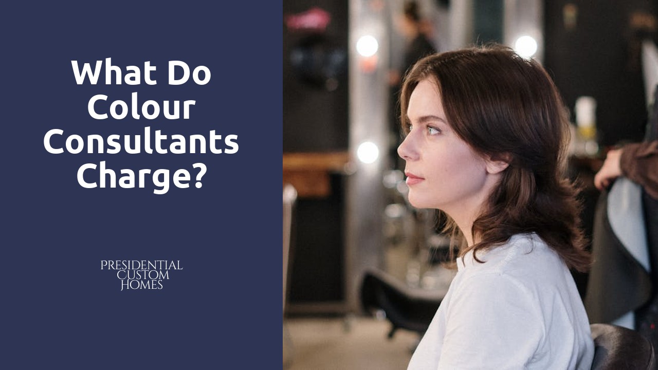 What do colour consultants charge?